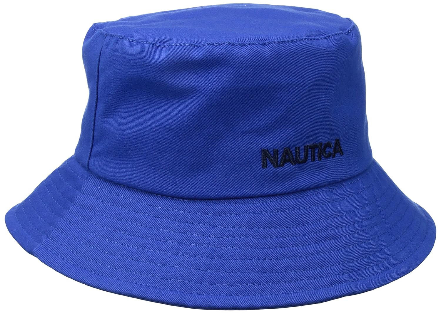 nautica 男式徽标渔夫帽 钴蓝色 one size